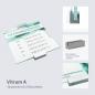 Preview: Tuerschild Vitrum A aus Glas 300 300 mm